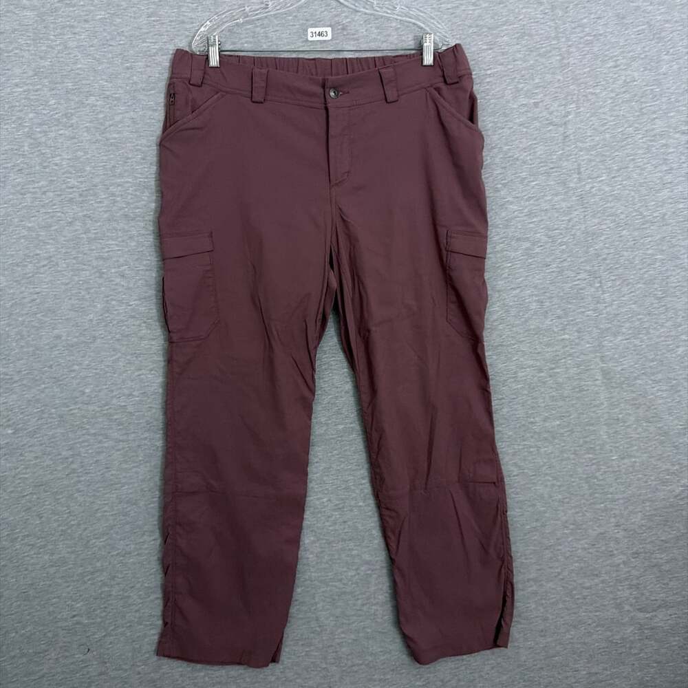 Duluth Trading Women's Size 16Wx29 Pink Nylon Dry On The Fly Straight Pants